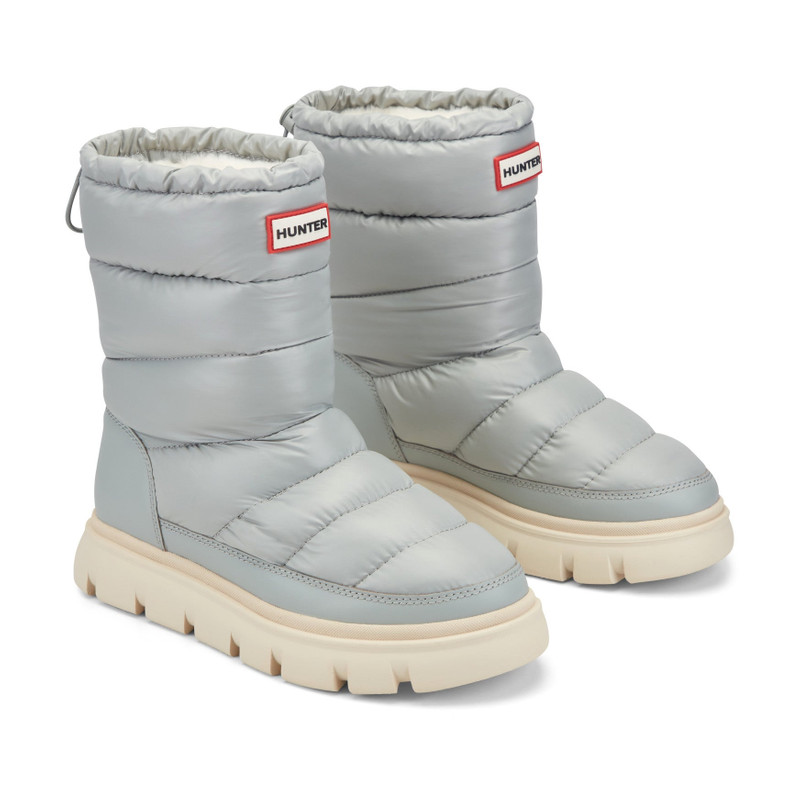 HUNTER Women's Maribel Lug Sole Insulated Waterproof Snow Booties outlook