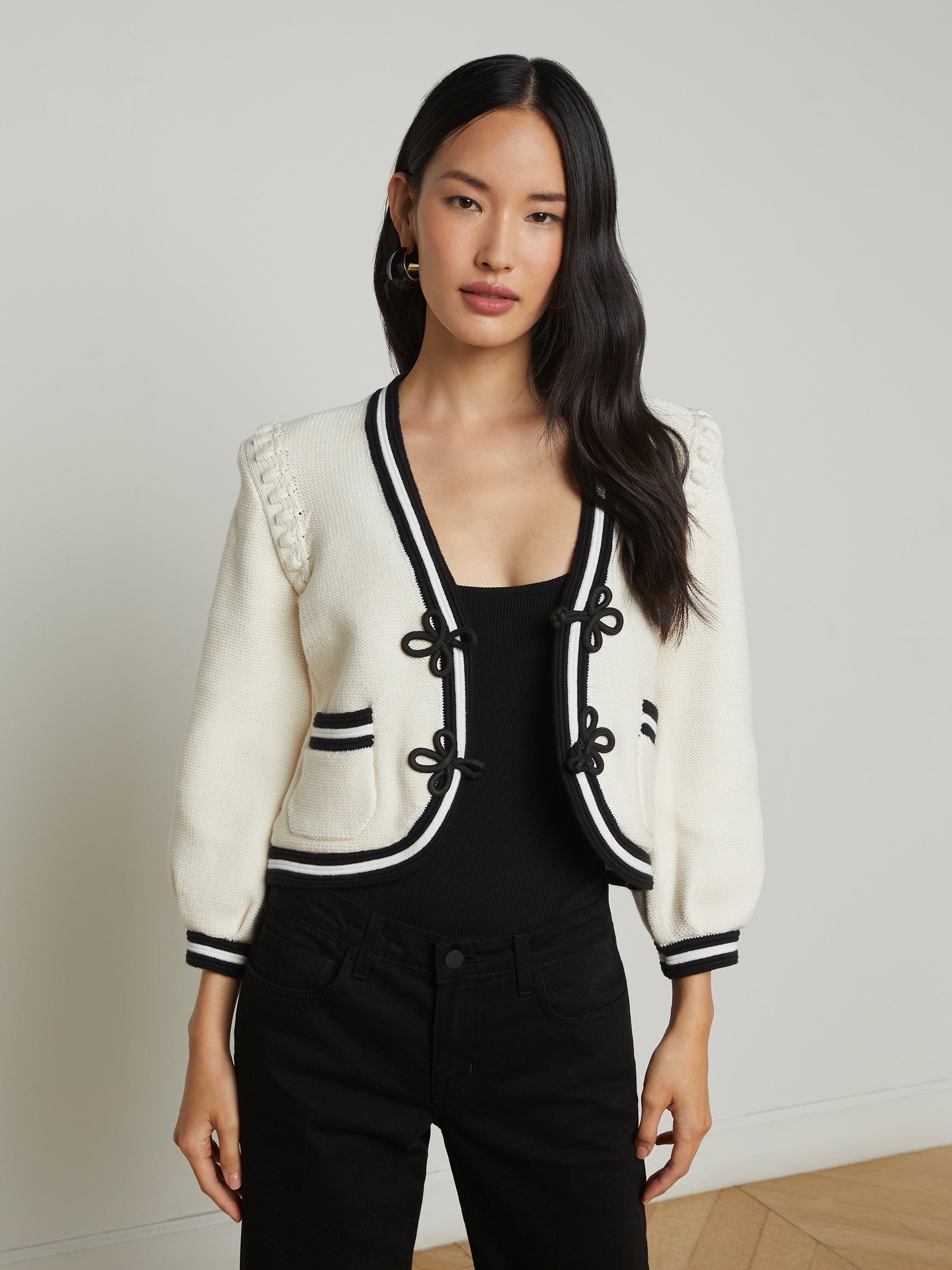 Kaito Cropped Cardigan - 3