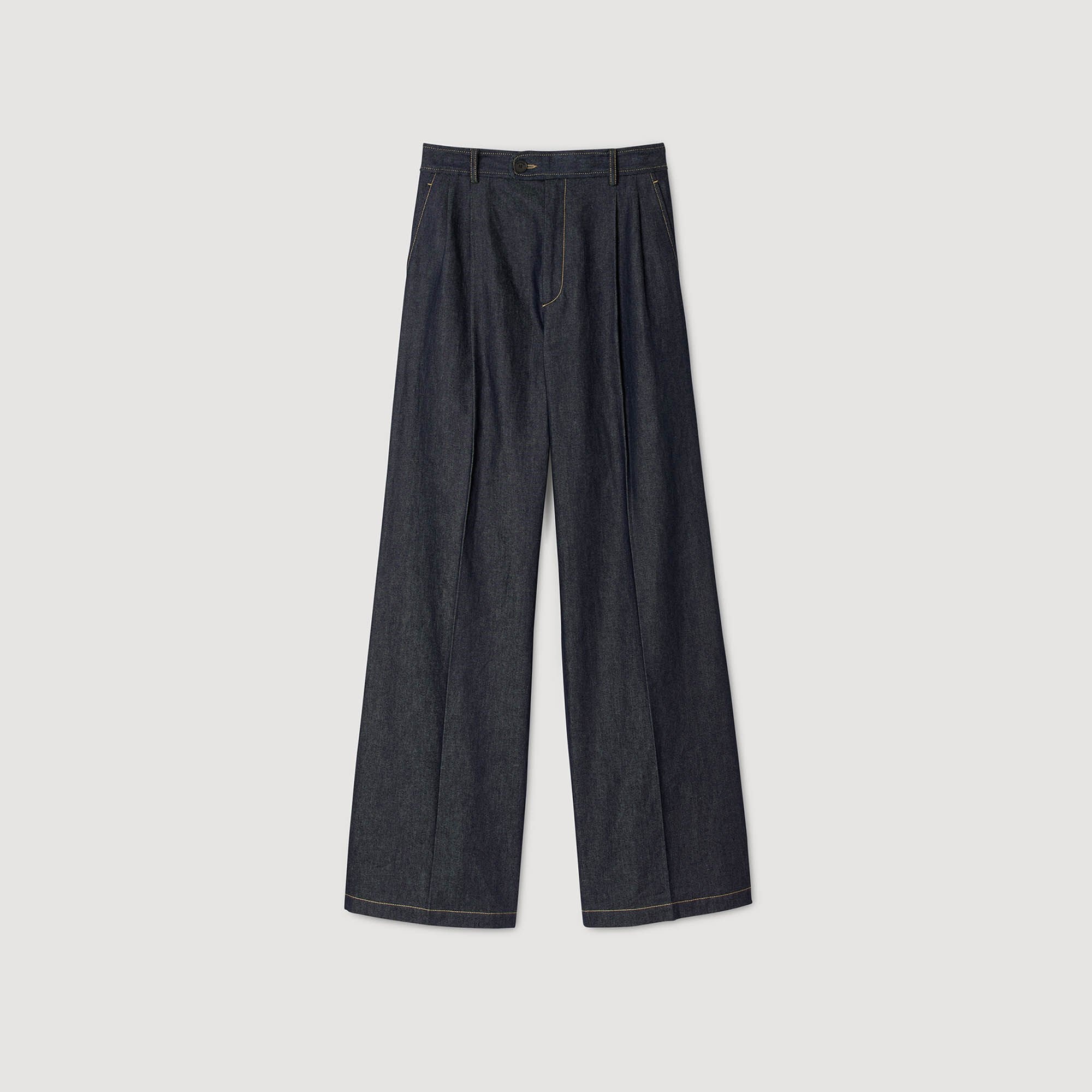 DENIM SUIT TROUSERS - 6