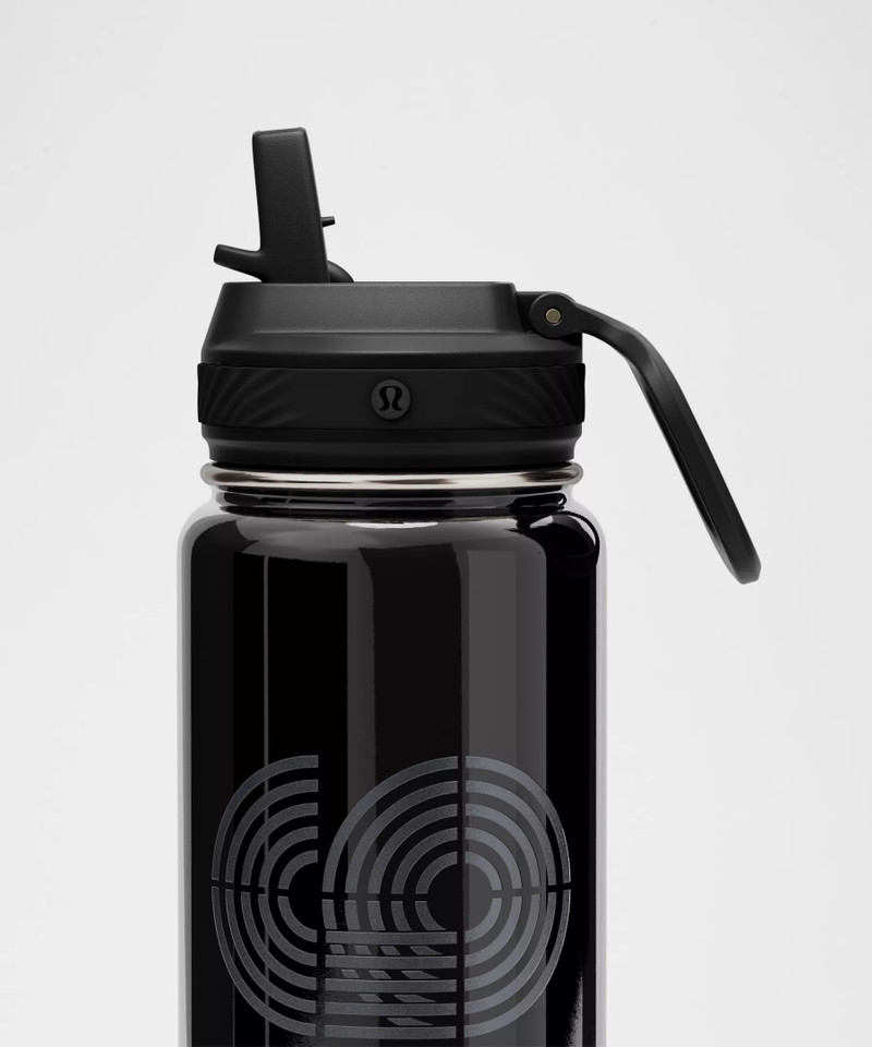 Back to Life Sport Bottle 24oz Straw Lid *Run Graphic 3