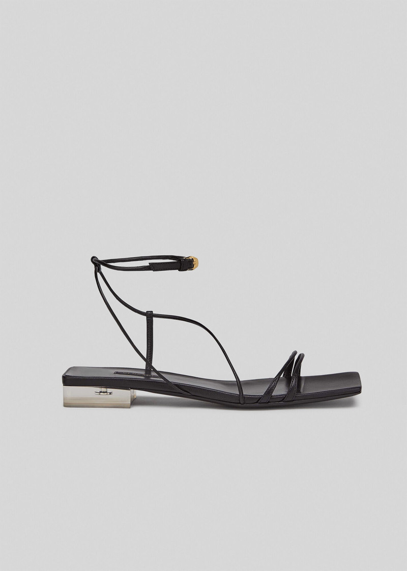 Medusa Plexi Flat Sandals 1