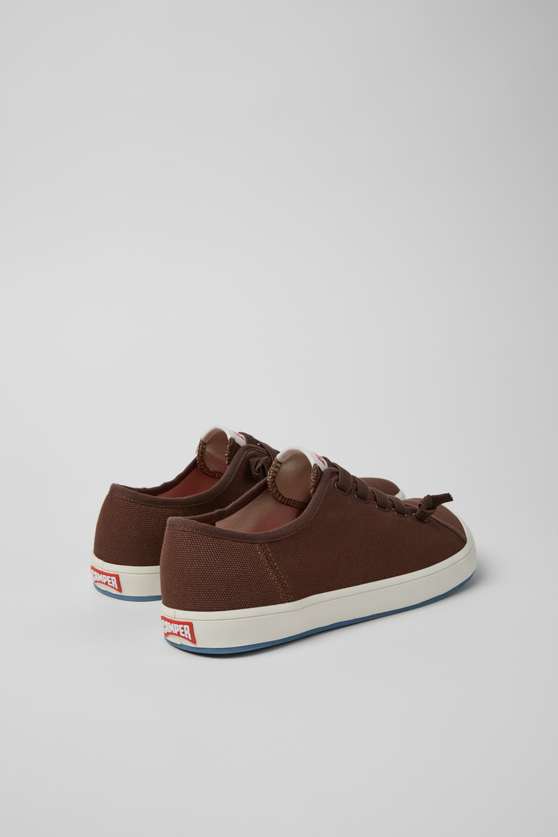 CAMPERLAB Brown Textile Sneakers for Men. outlook