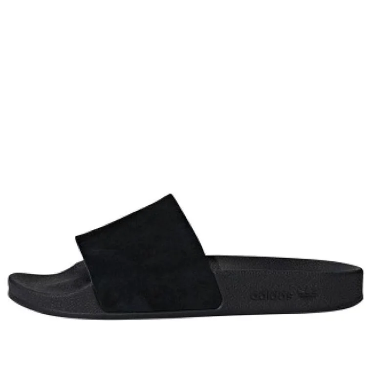 (WMNS) adidas originals Adilette 'Black' DA9017 - 1