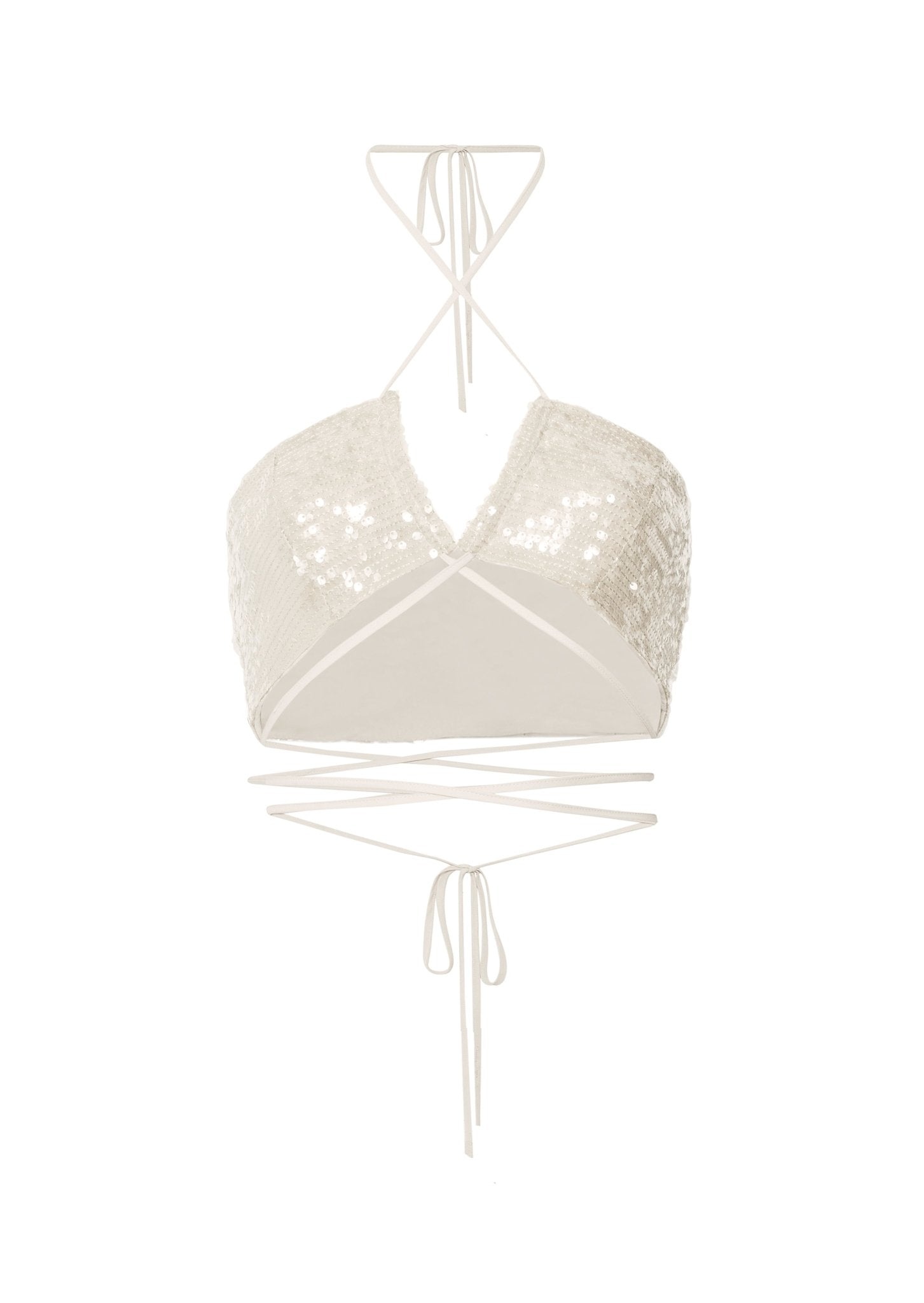 Sequin Bra Top - 1