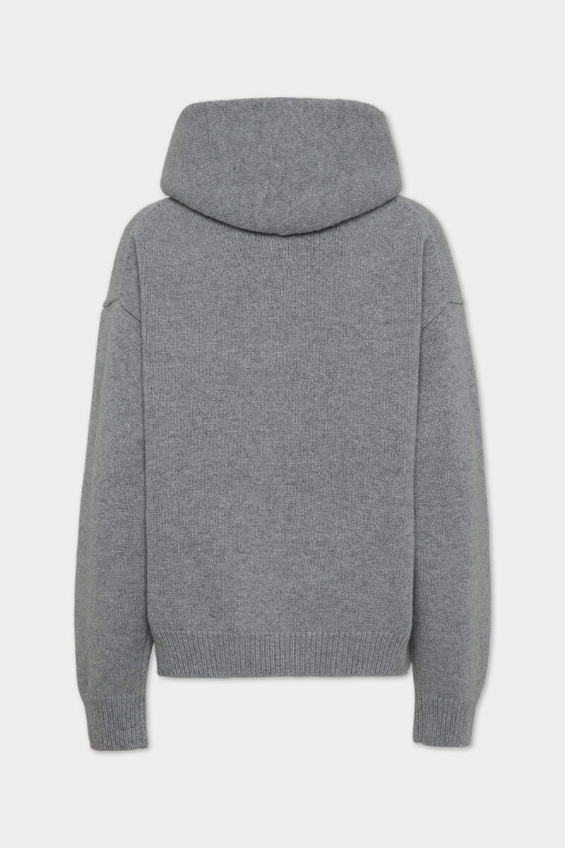KNIT HOODIE - 2