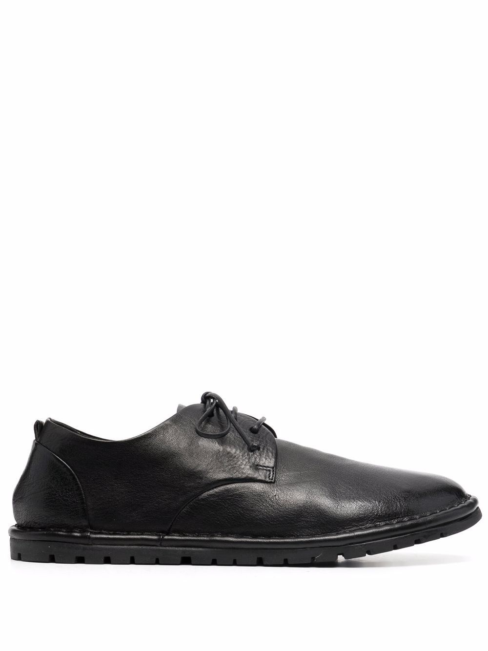 contrast-sole Derby shoes - 1