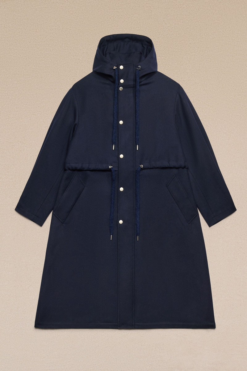 AMI Paris Long Parka outlook