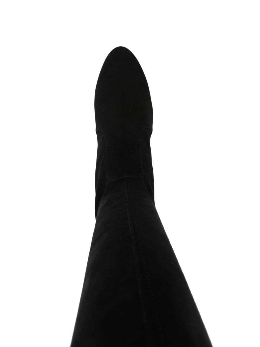 Flareland 70mm suede knee boots - 4