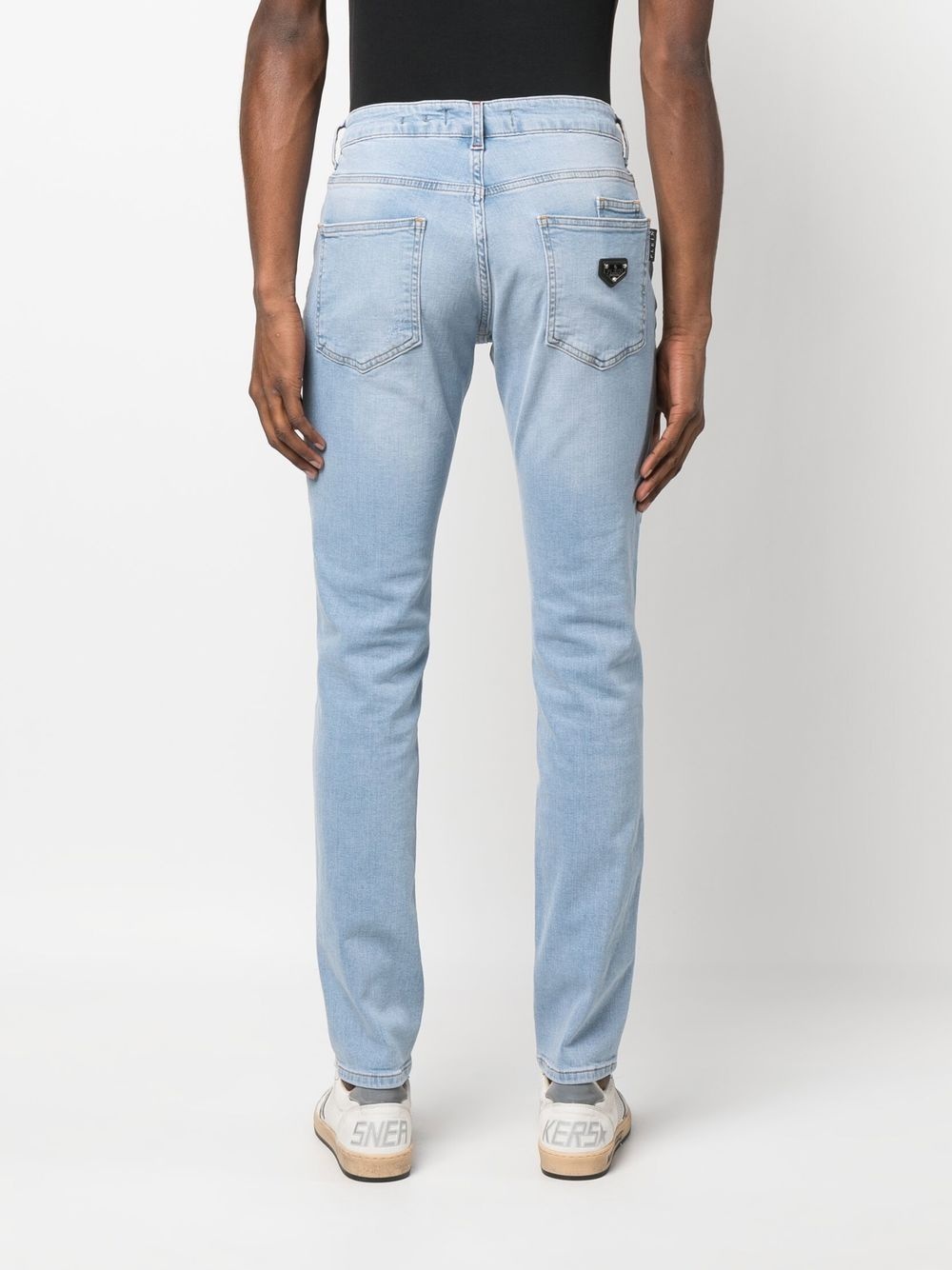 slim-cut leg jeans - 4