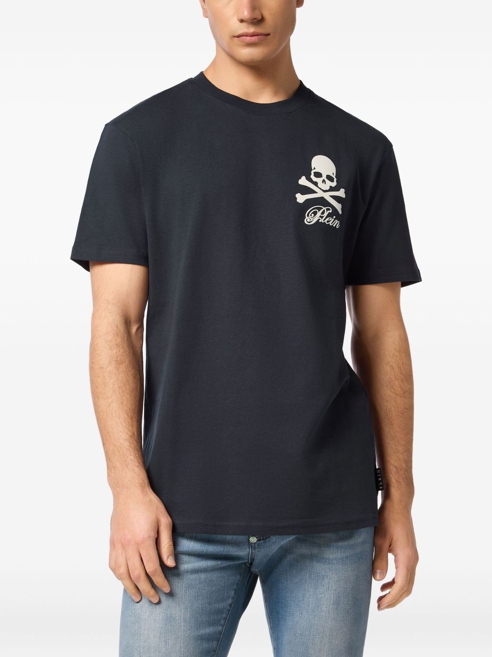 skull-print T-shirt - 2