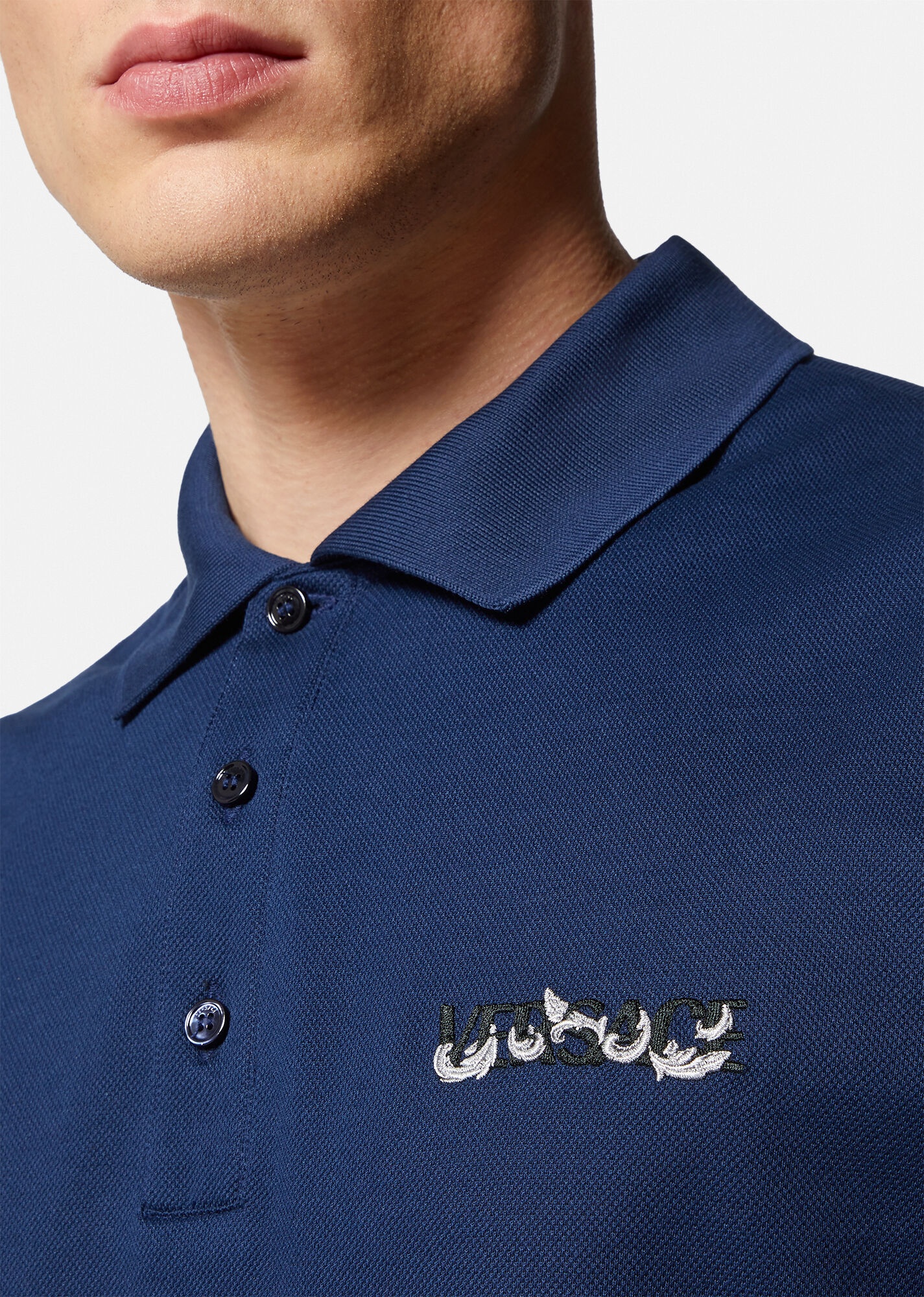 Barocco Logo Polo Shirt - 5