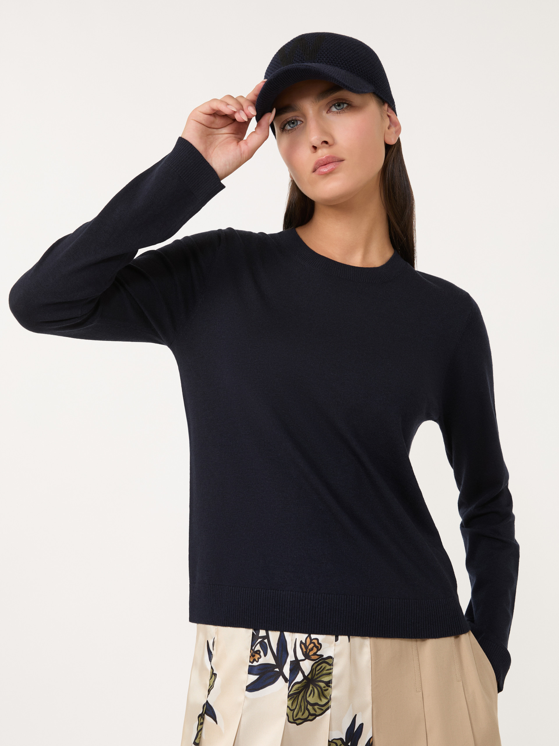 SICILIA Silk and wool yarn jumper - 5