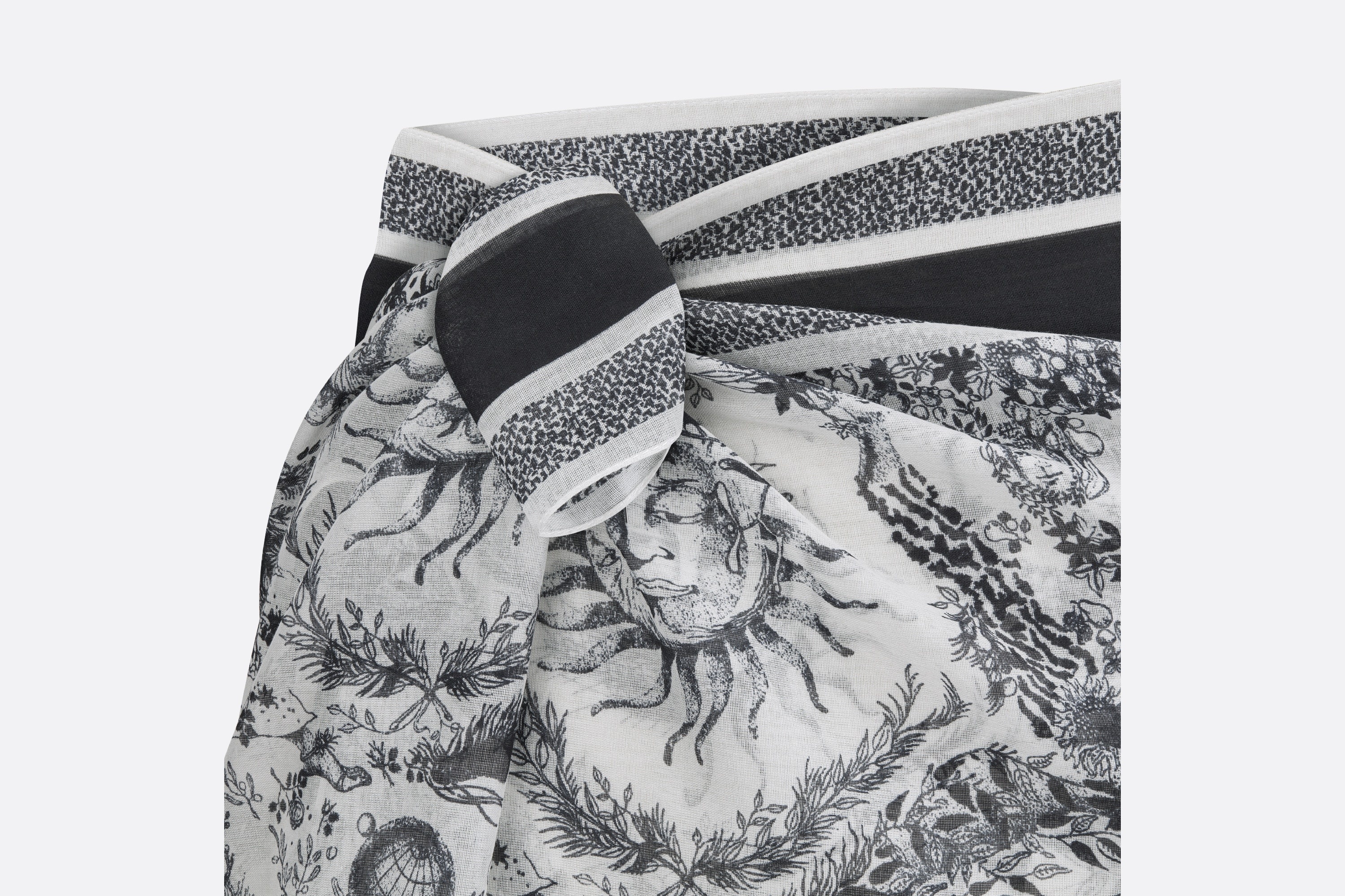 Toile de Jouy Soleil Sarong - 3
