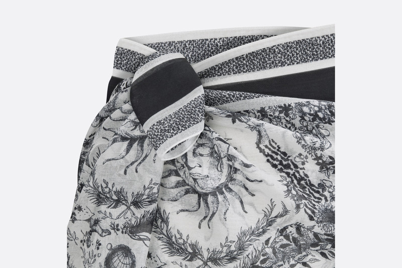 Toile de Jouy Soleil Sarong 3