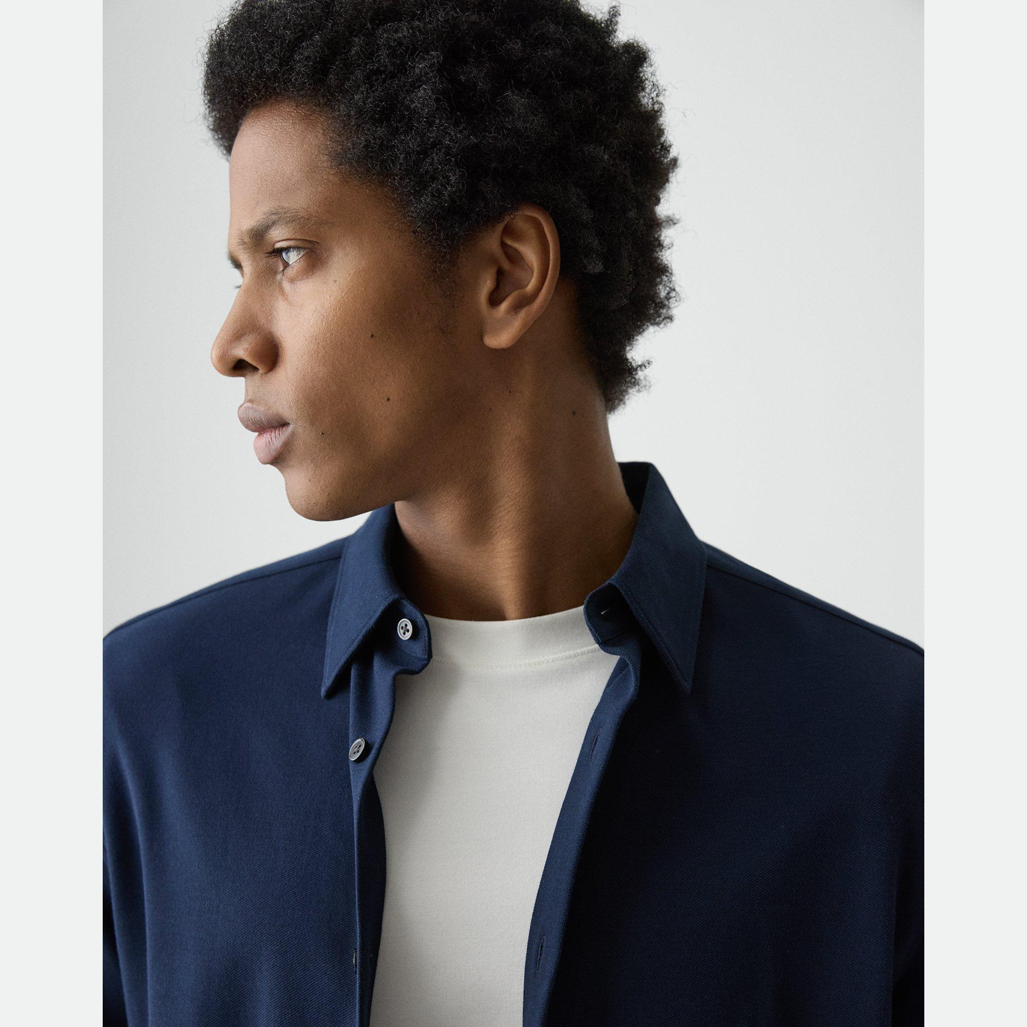 Sylvain Shirt in Structure Twill - 5