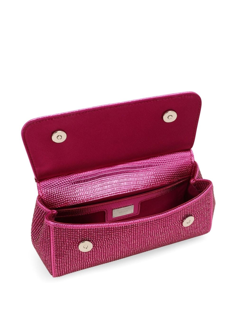 Sicily strass-embellished small handbag - 5
