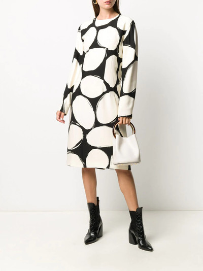 Marni circles print shift dress outlook