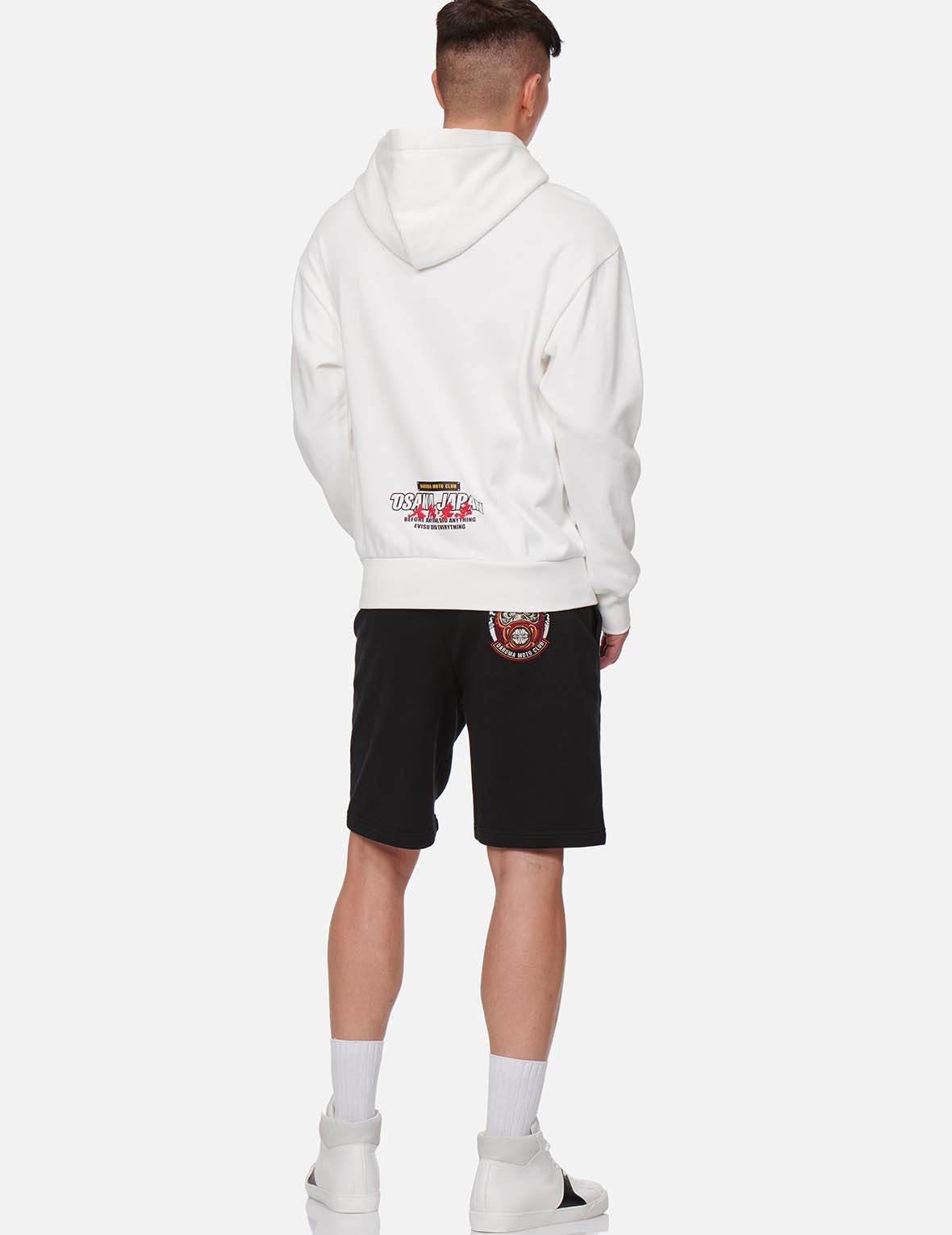 DARUMA BOX PRINT HOODED SWEATSHIRT - 6