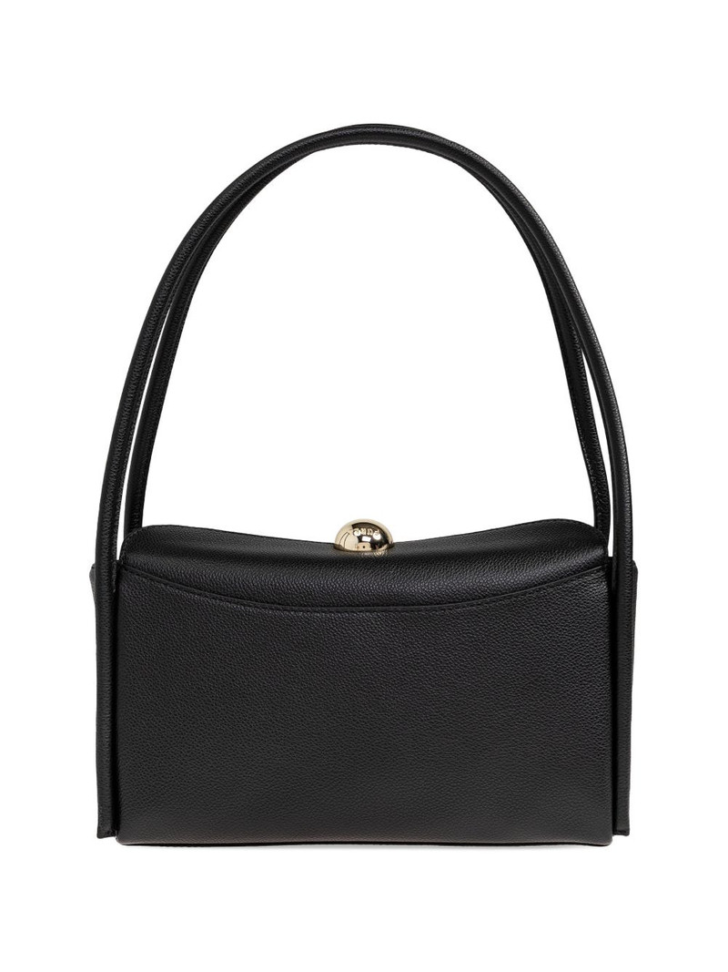 medium Nicole leather tote bag 3