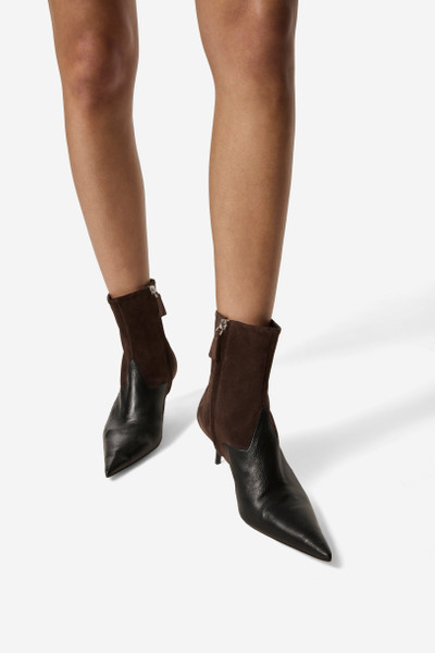 COPERNI Suede Star Cut-Out Low Boots outlook