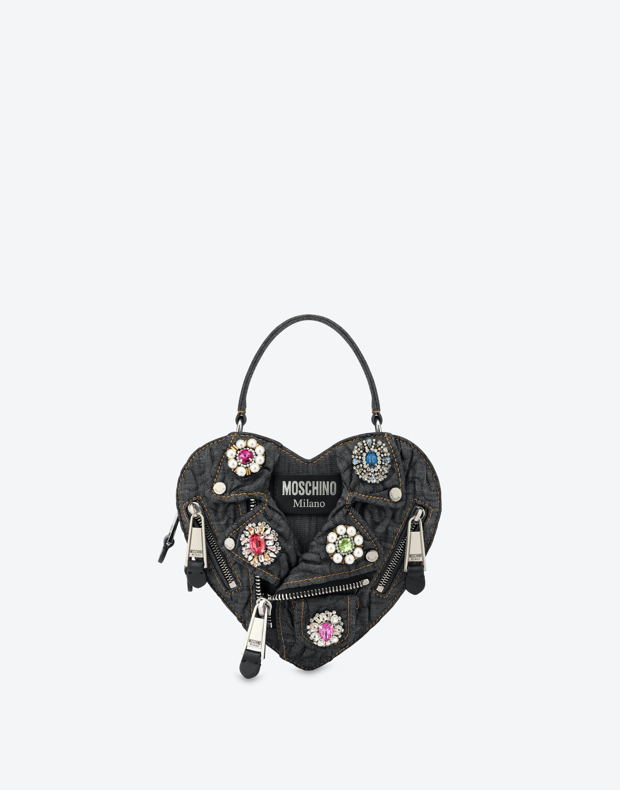 Small Heart Biker Bag