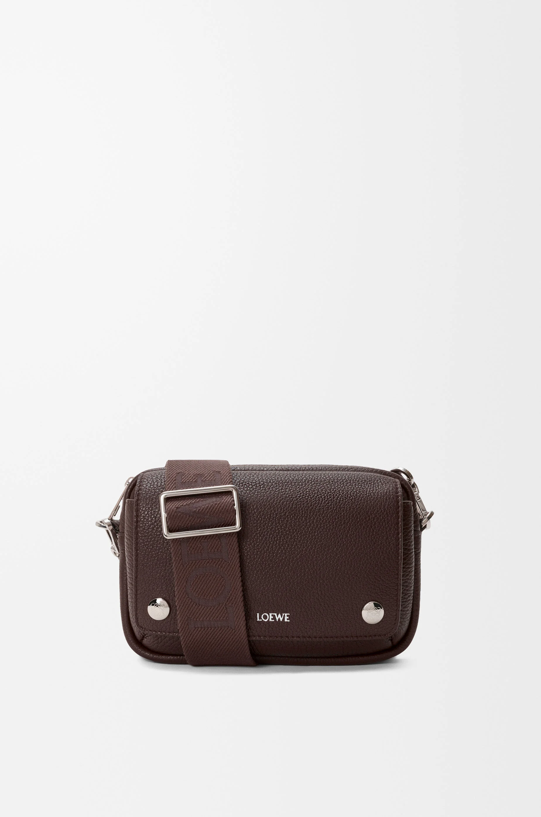 Small Pebble messenger bag in supple grained calfskin - 1