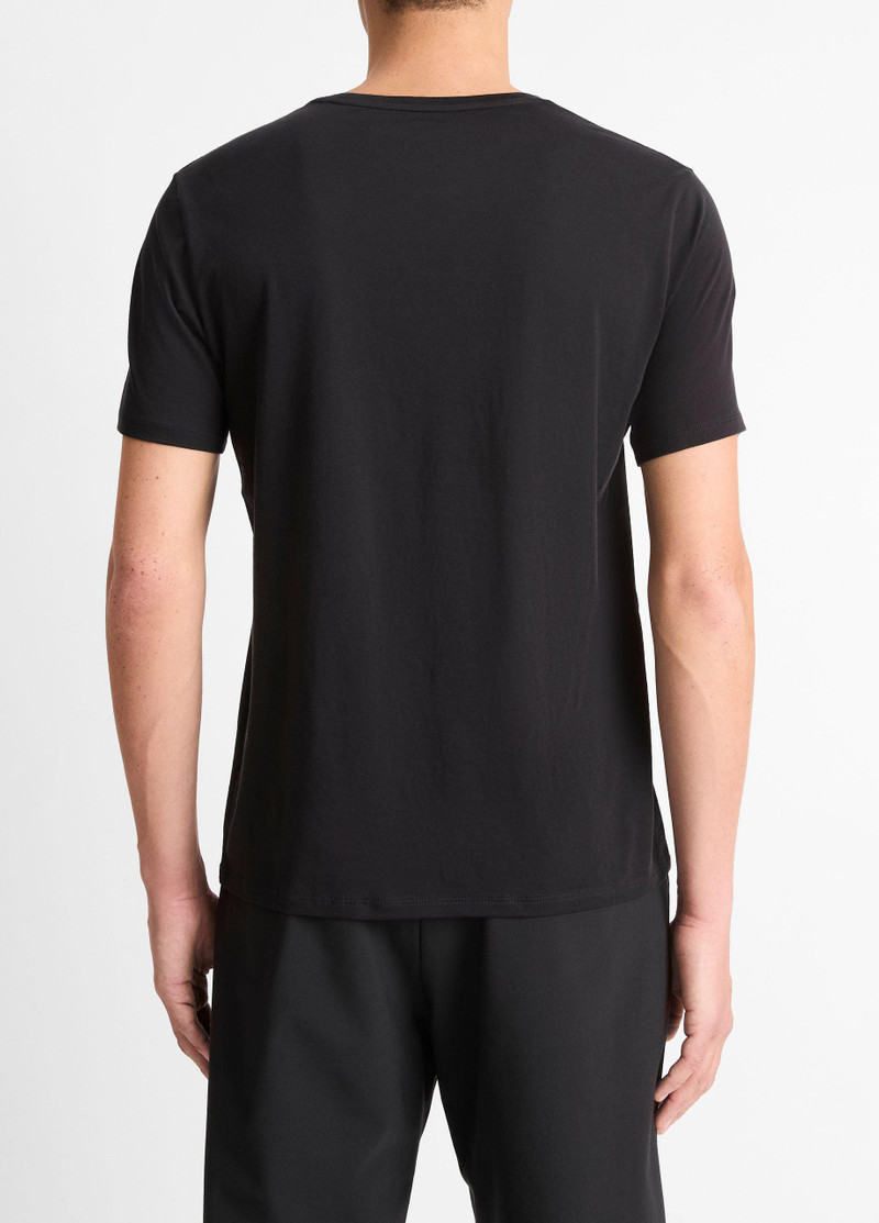 Vince Pima Cotton Crew Neck T-Shirt outlook