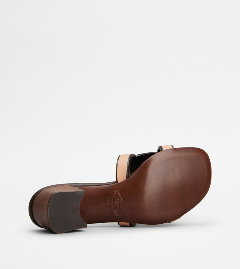 KATE SANDALS IN LEATHER - PINK 4