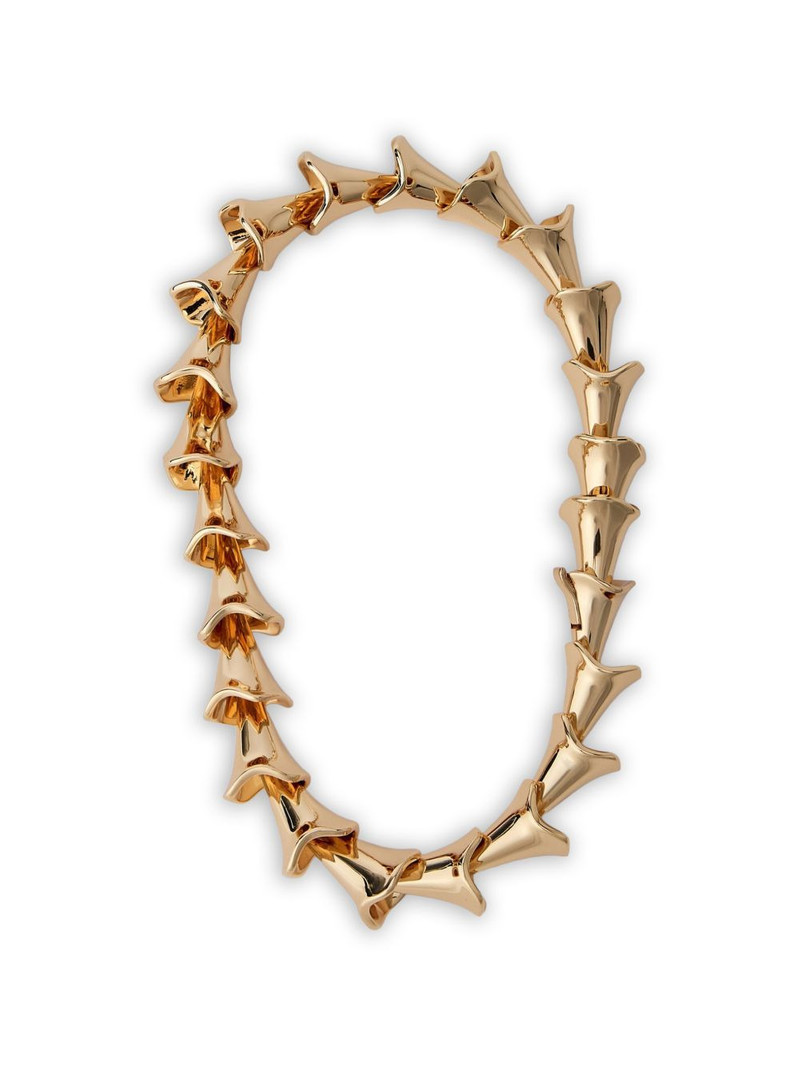 interlocking sculptural necklace 1