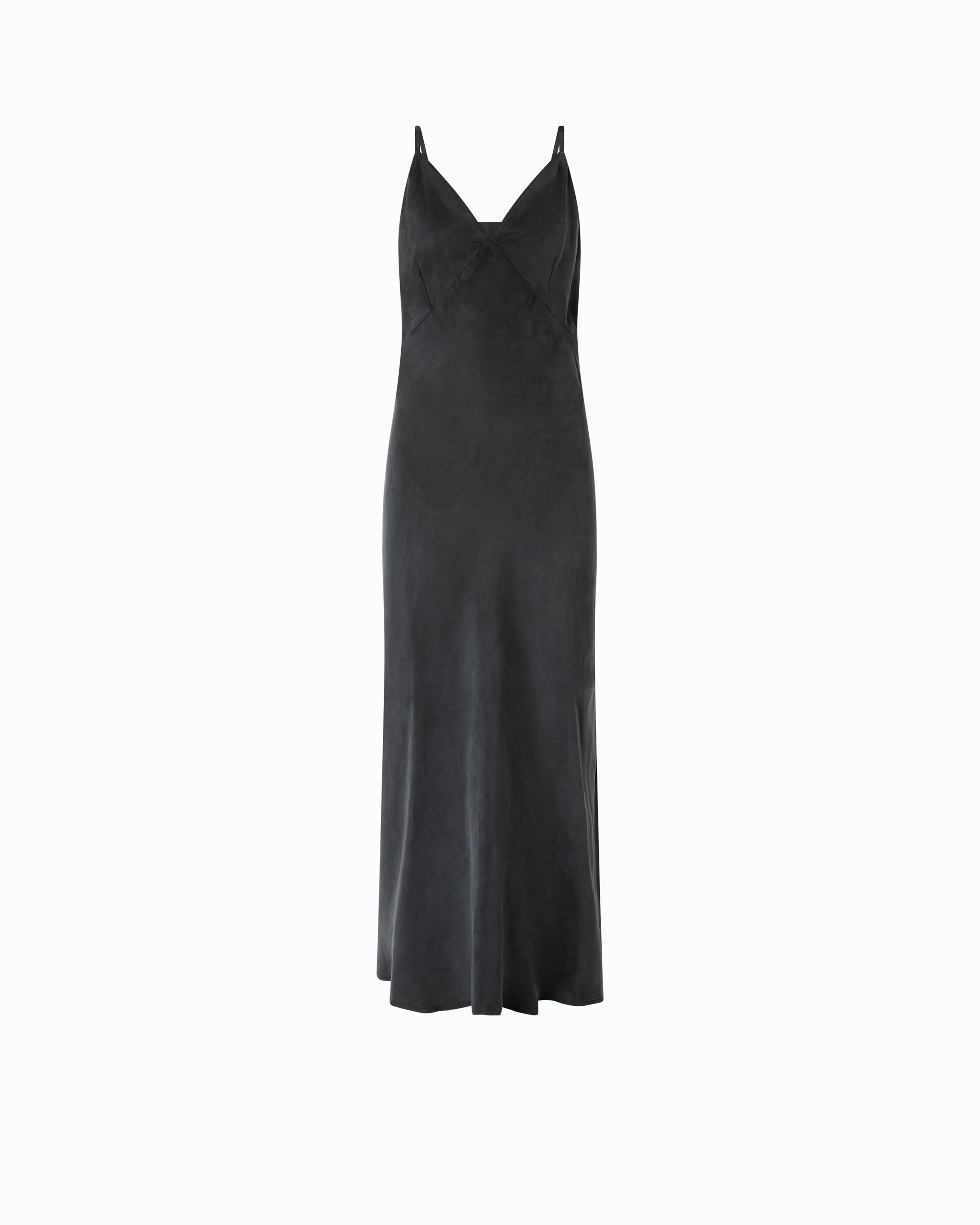 MIDI SLIP DRESS WITH REMOVABLE LOVE BIRDS LOGO - 1