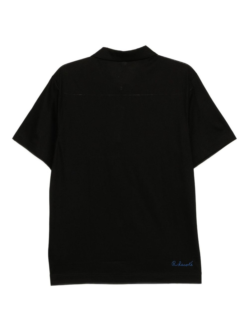 LACOSTE logo-embroidered polo shirt outlook