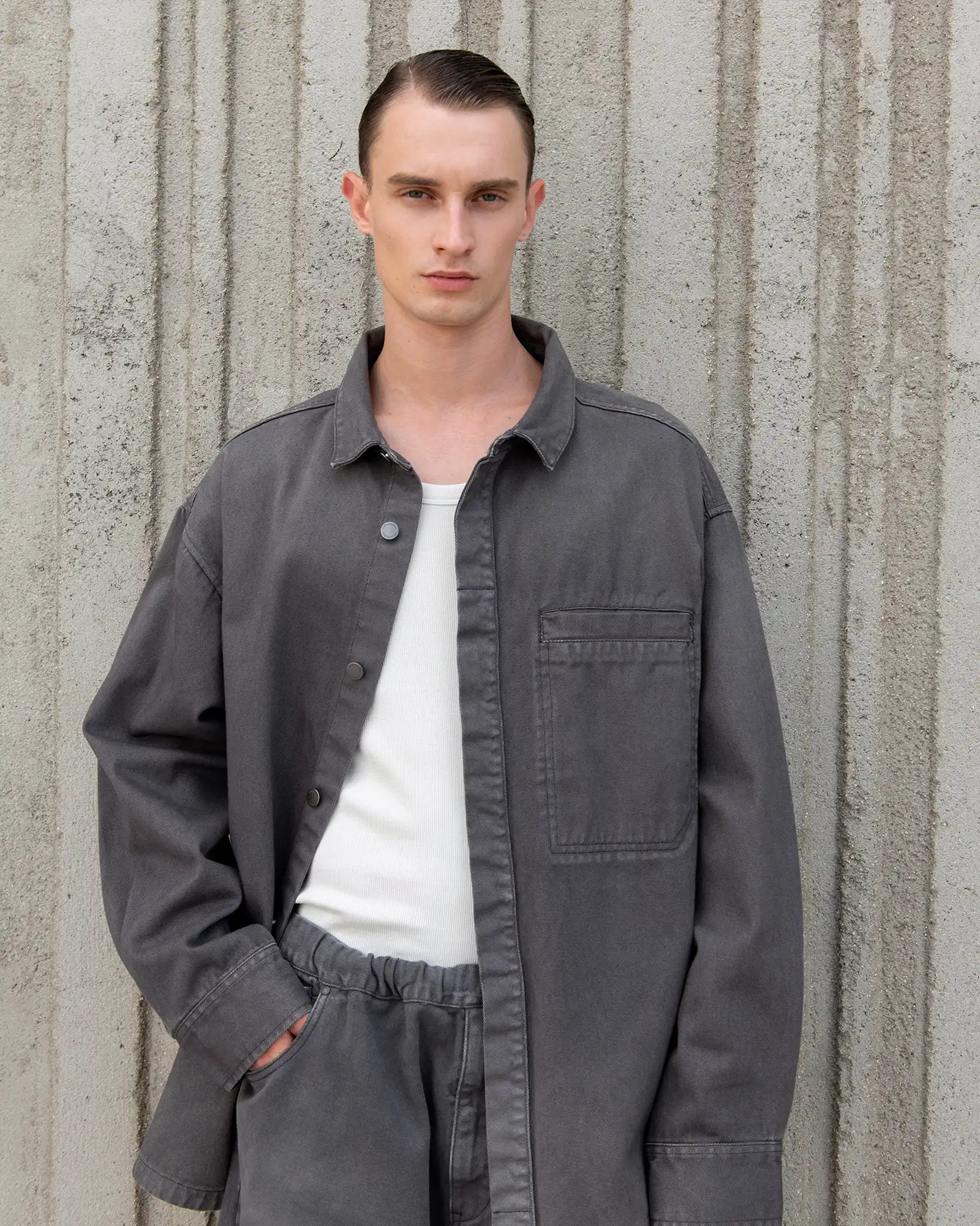 HERCULEAN SHIRT STONE LIGHT - 4