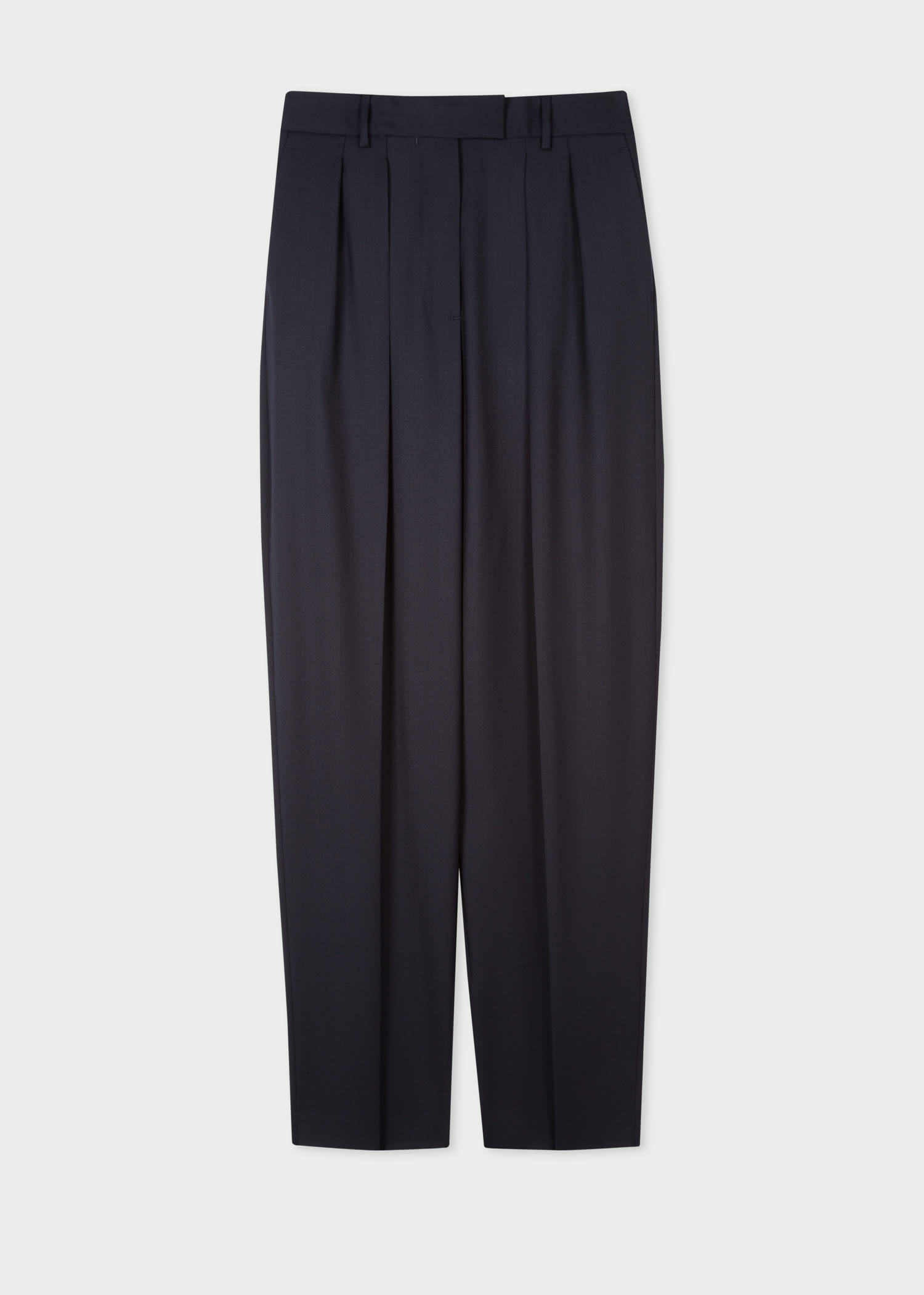 A Suit To Travel In - Double-Pleat Cropped Travel Pants - 1