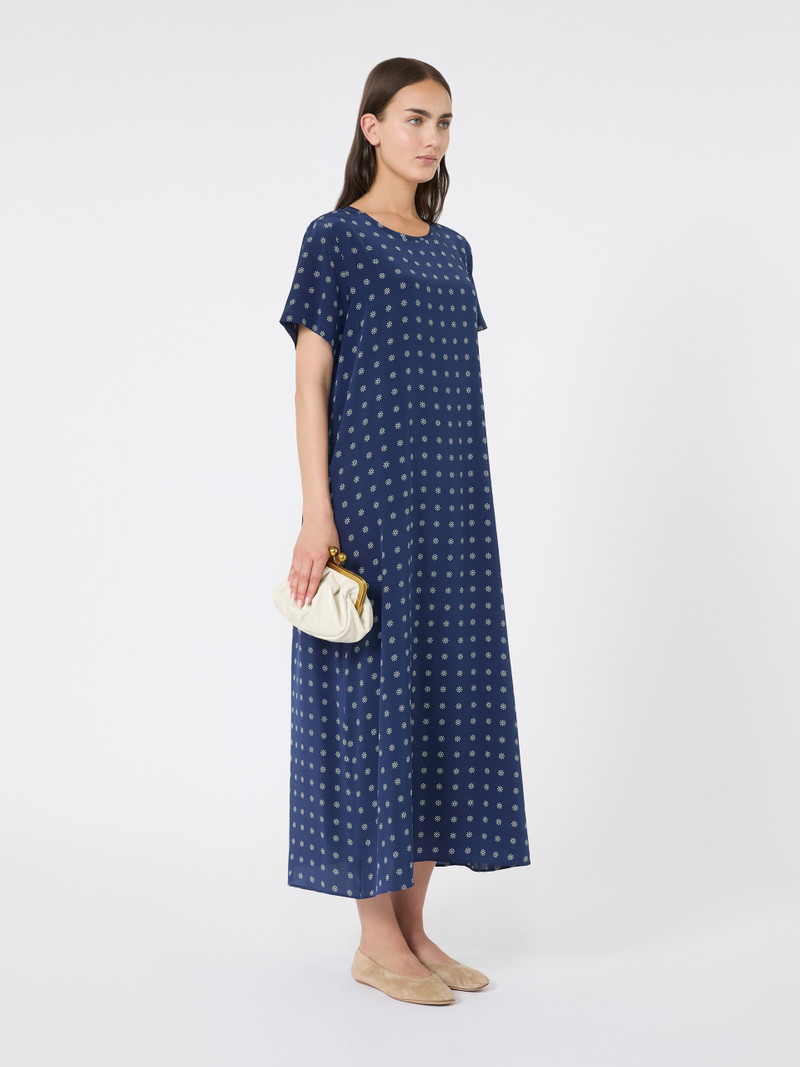 WEEKEND Max Mara REVERE Printed silk T-shirt dress outlook