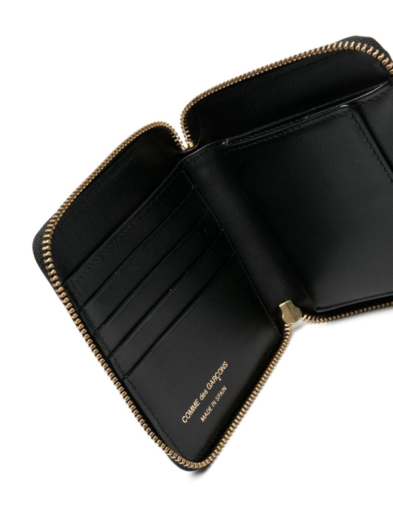 polka dot-print leather wallet 3