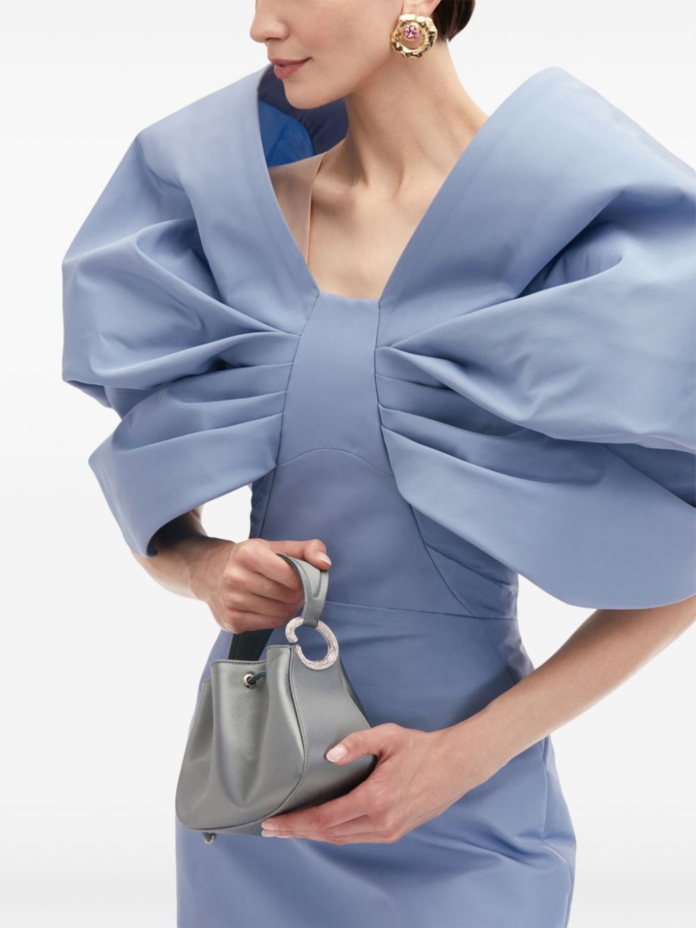 nano Crystal Pavé O Handle bag - 2