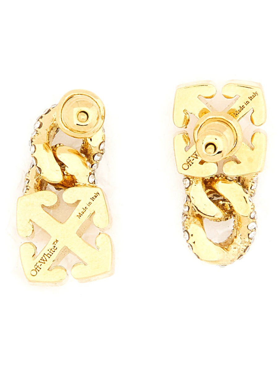 "Arrow Chain" Earrings - 2