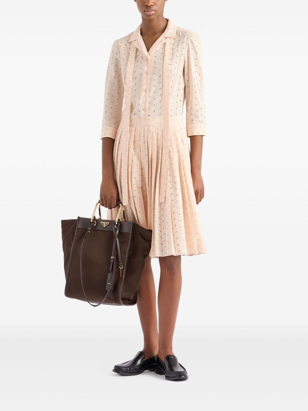 cotton midi dress - 2