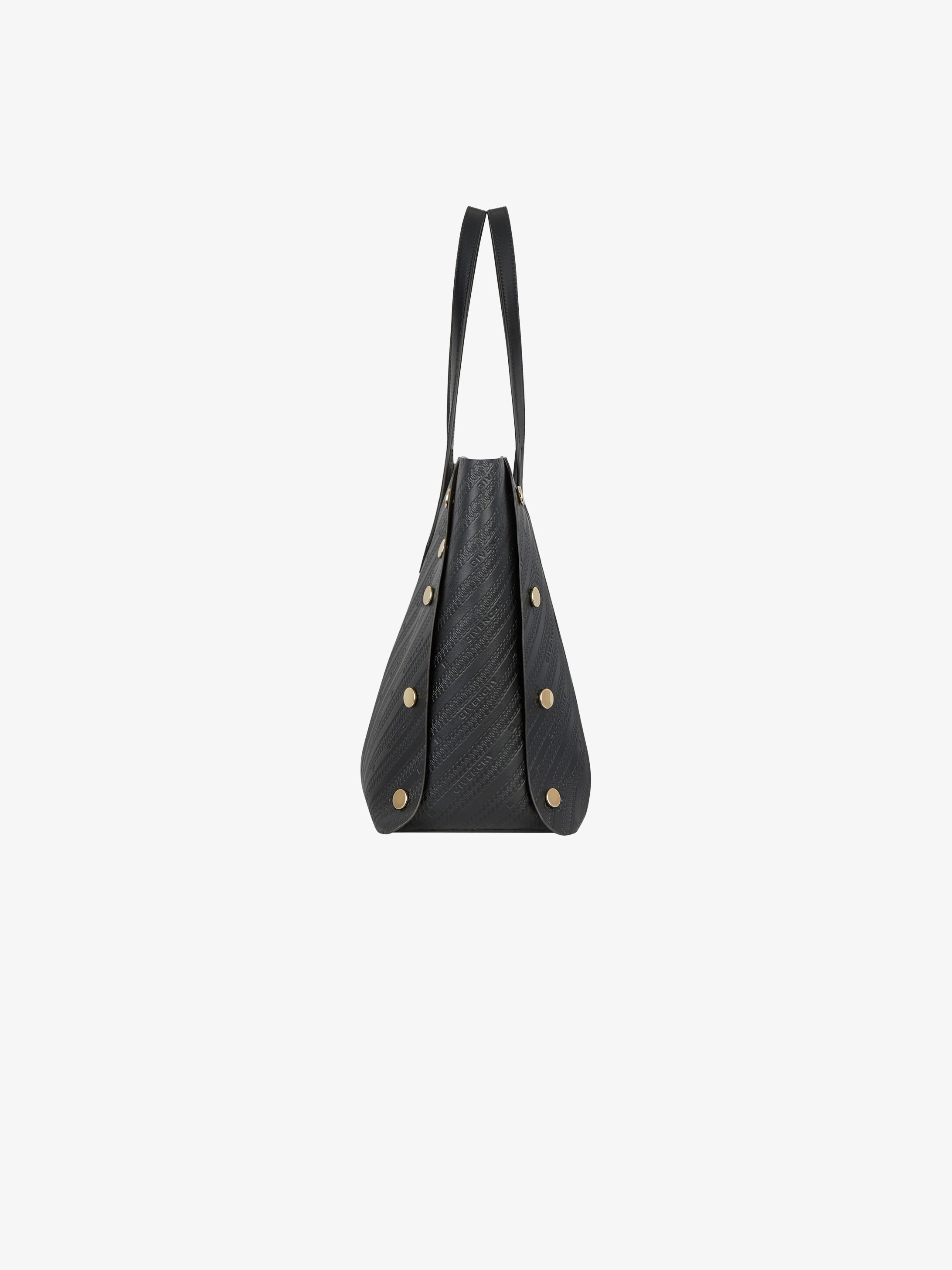 Medium Bond shopper in GIVENCHY chain embossed leather - 3