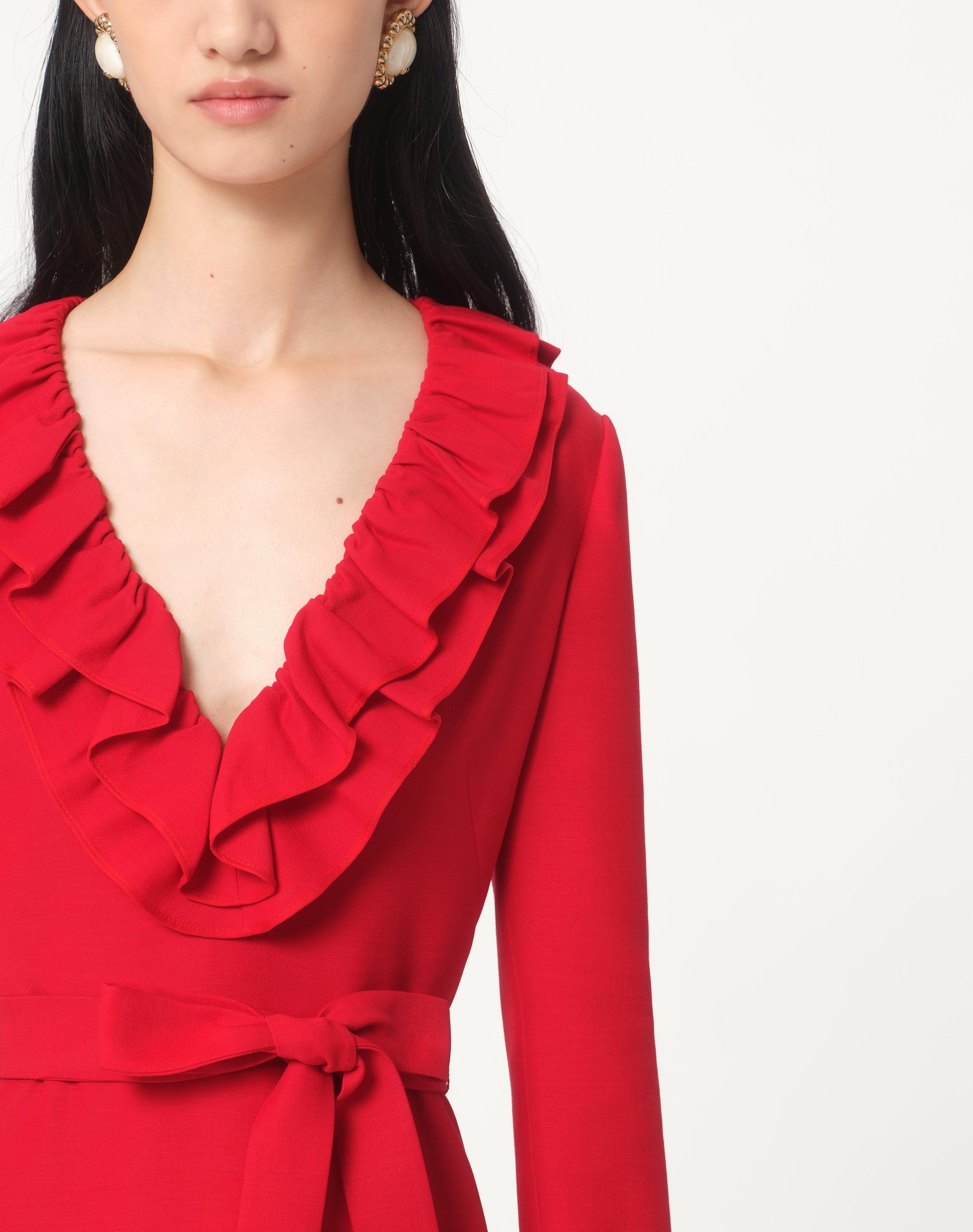 CREPE COUTURE SHORT DRESS - 5