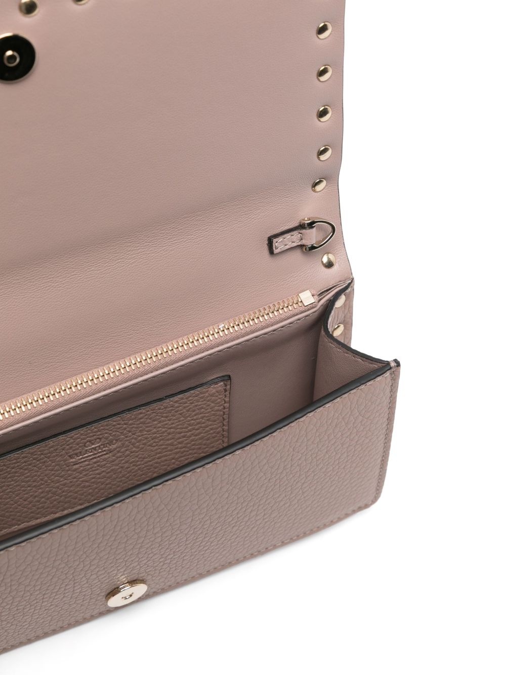 Rockstud-embellished clutch bag - 5