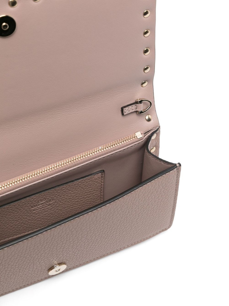 Rockstud-embellished clutch bag 5