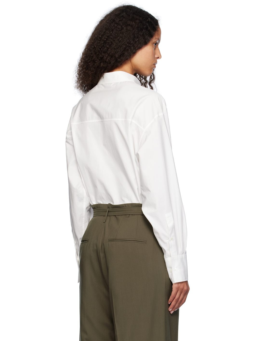 White High Count Finx Ox Shirt - 3