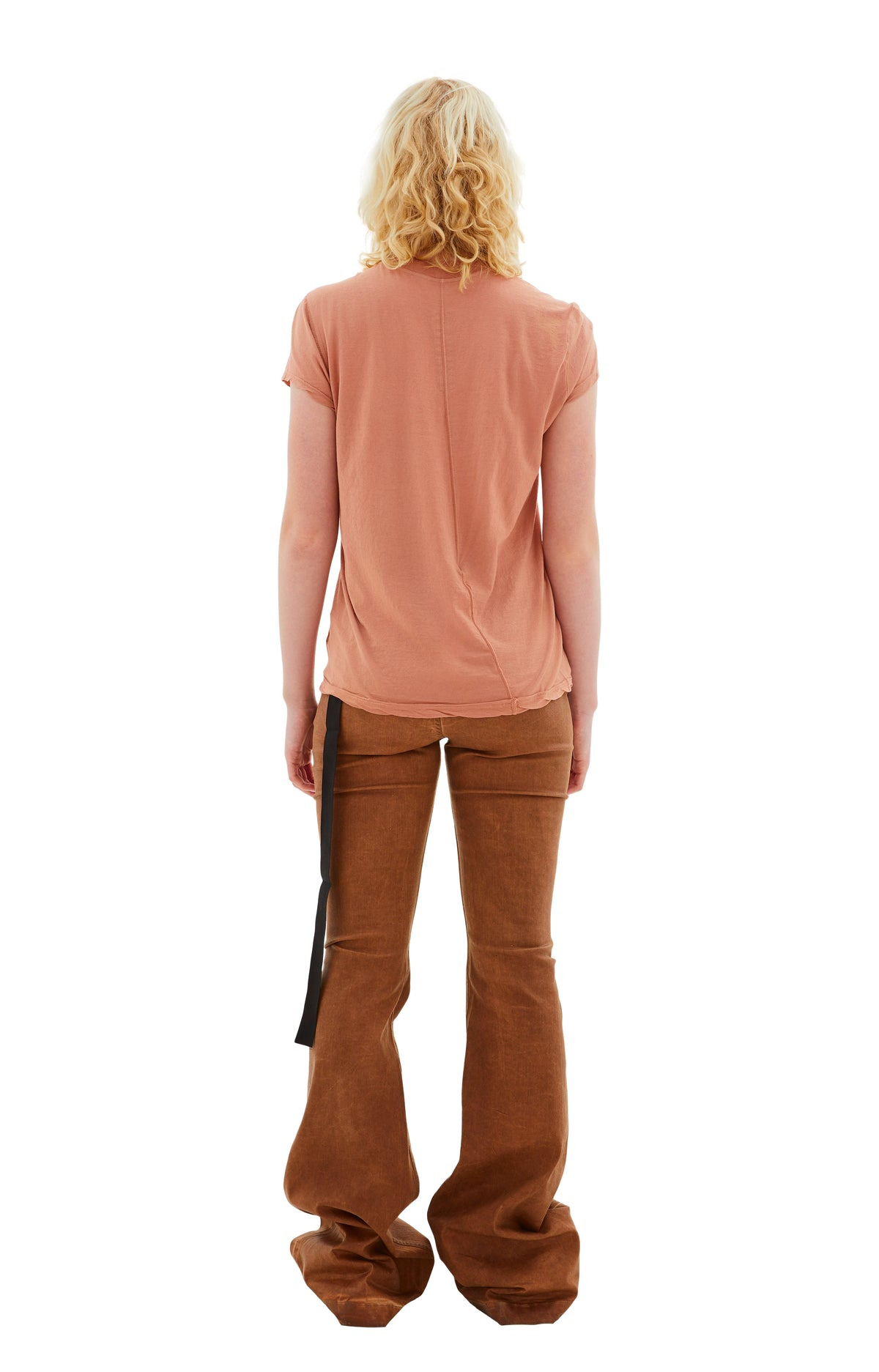 SMALL LEVEL T-SHIRT (DARK PINK) - 4