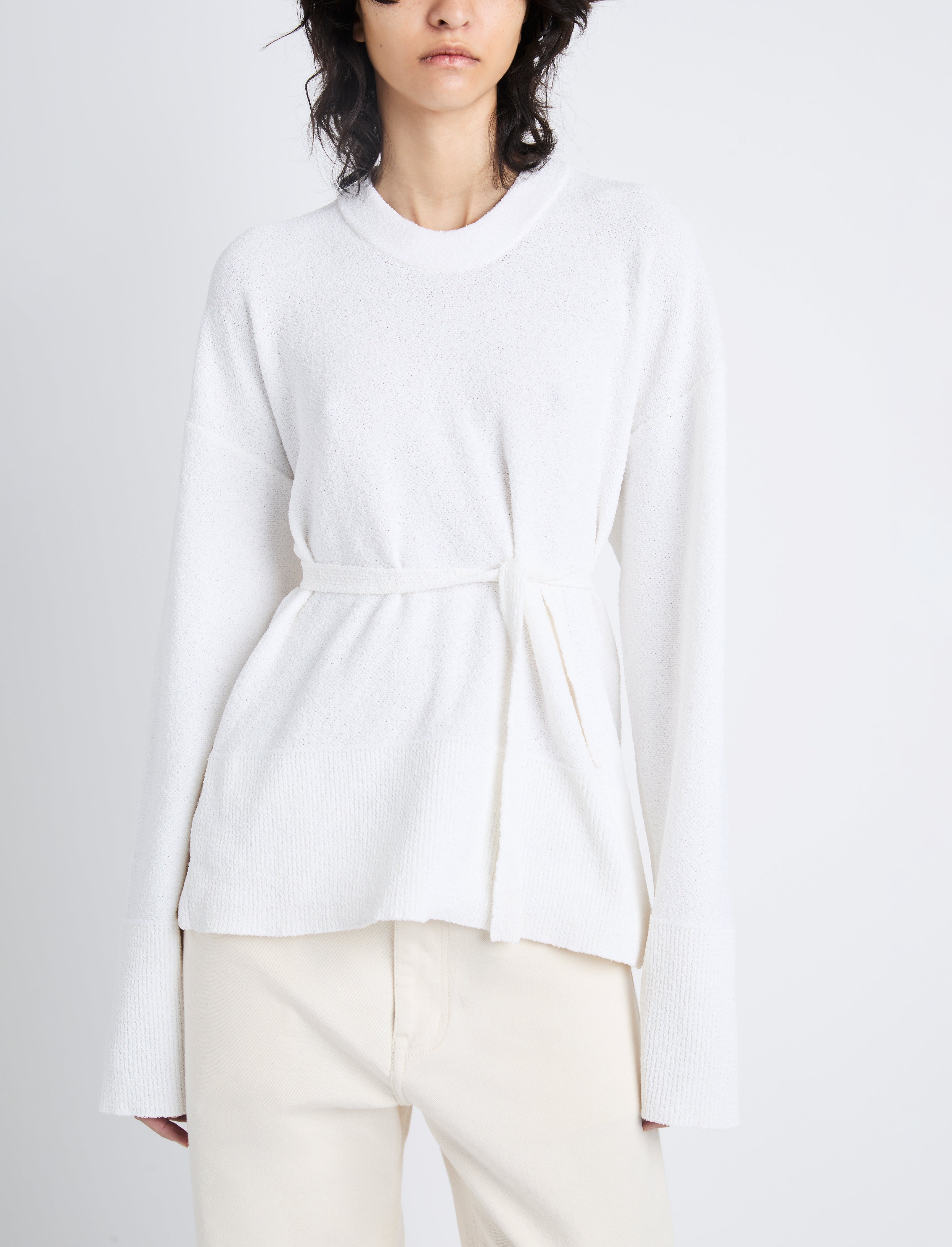 Amy Sweater in Viscose Boucle - 5