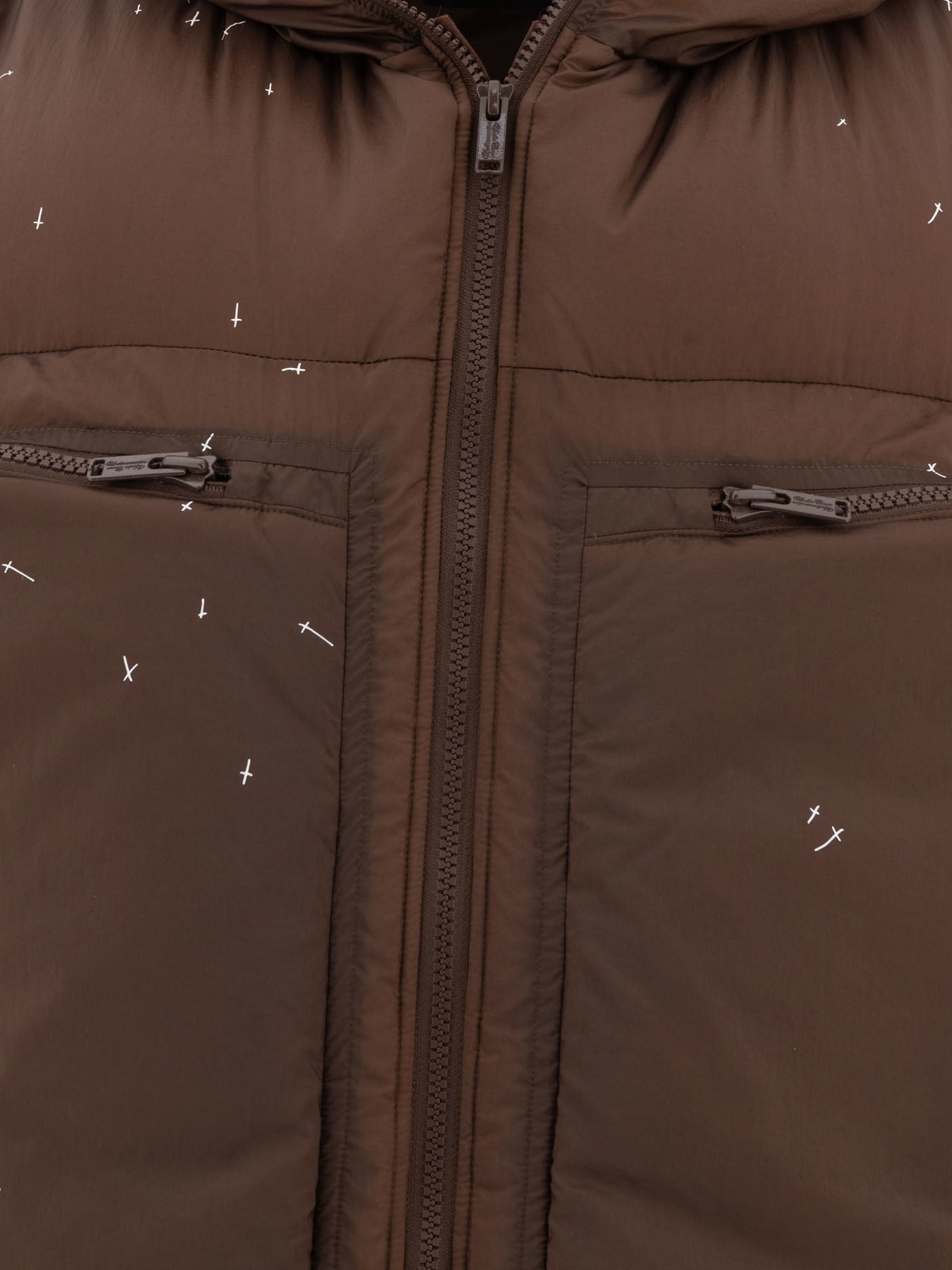 Undercover Vest Jacket With Cross Print - 4