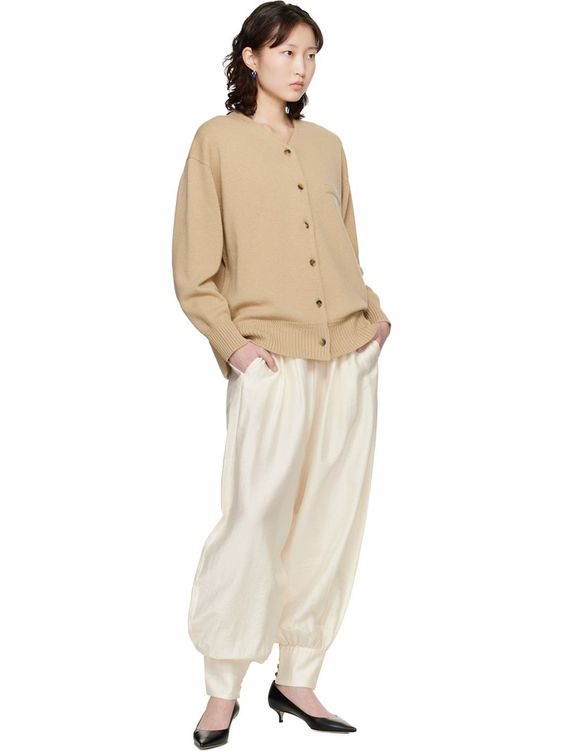 CORDERA Beige Merino Wool Cardigan outlook