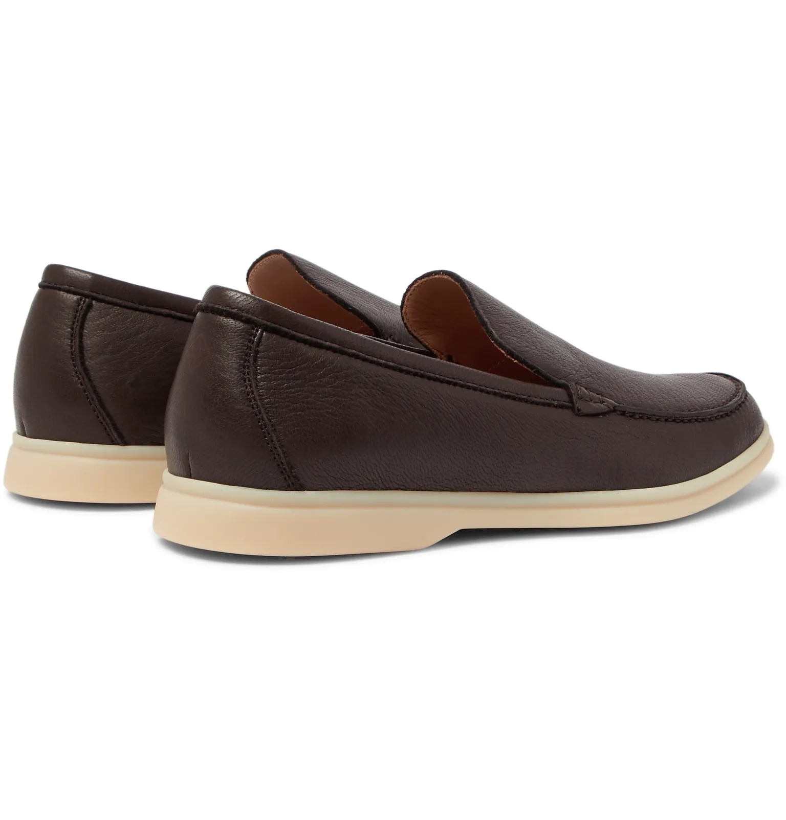 Summer Walk Full-Grain Leather Loafers - 6