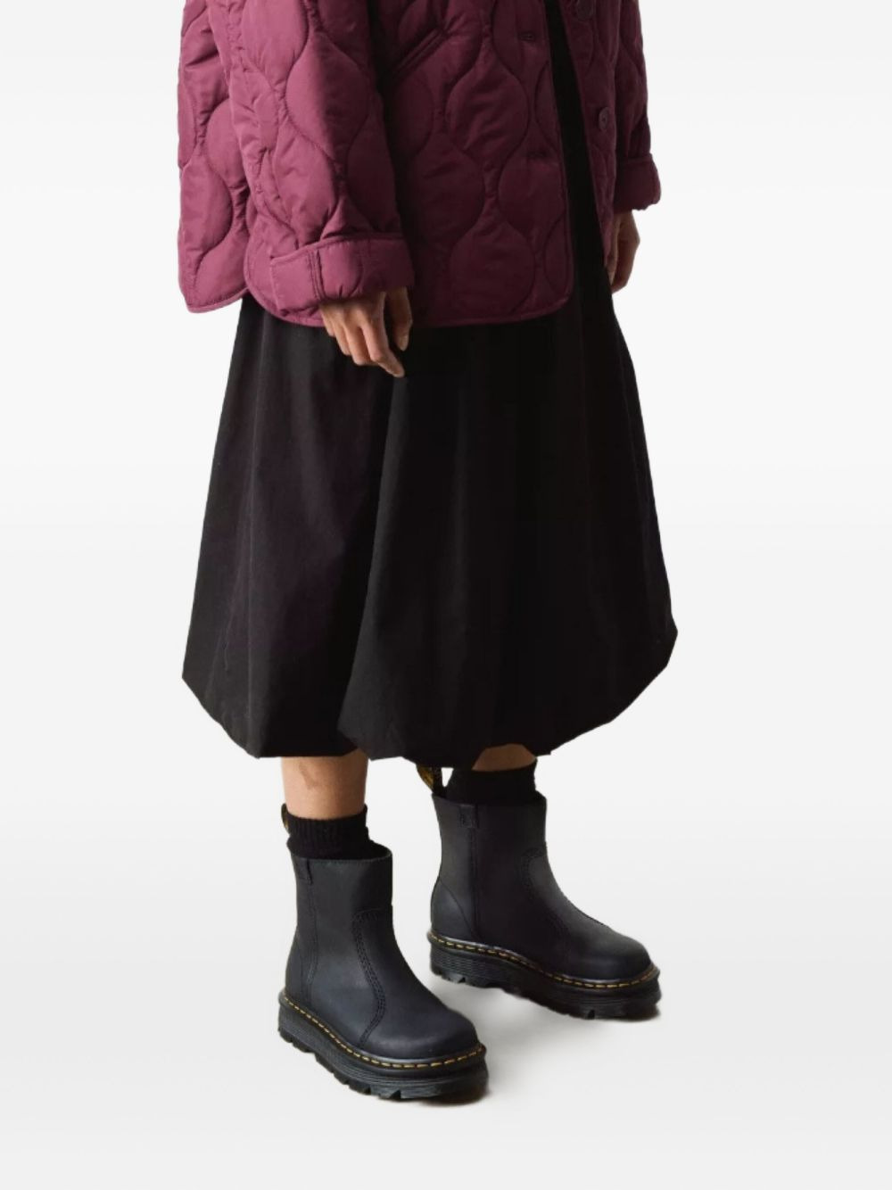 Zebzag Rigger slip-on leather boots - 5