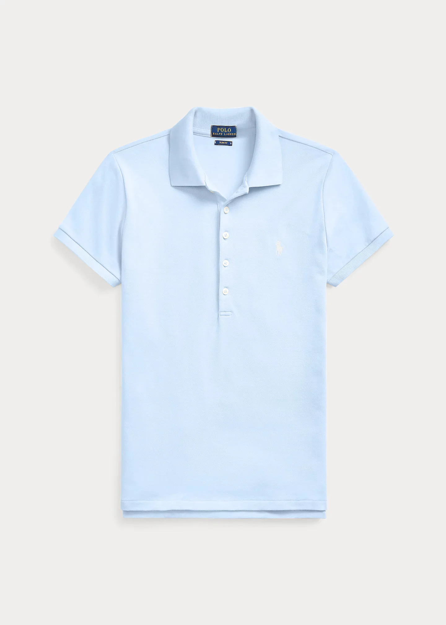 Slim Fit Stretch Polo Shirt - 1